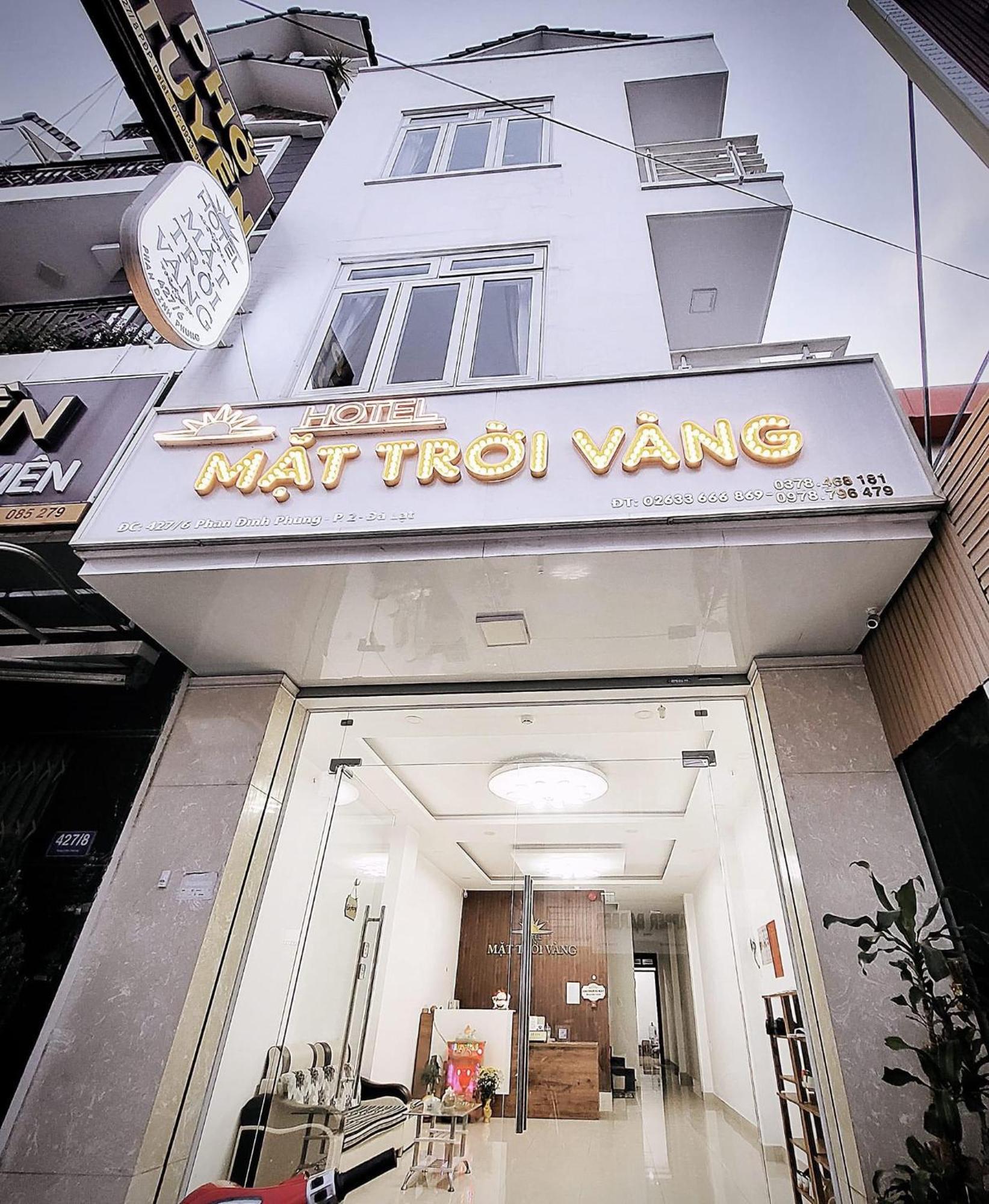 Mat Troi Vang Dalat Hotel Exterior foto